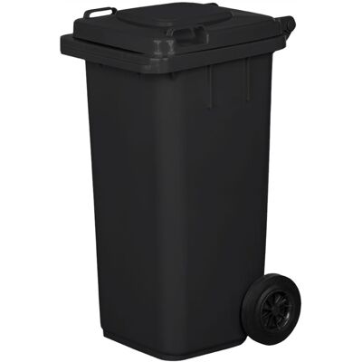 OEM Cubo De Basura De 120 L. Contenedor Exterior Grande De Grafito. OEM Cubo De Basura De 120 L. Contenedor Exterior Grande De Grafito.