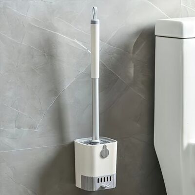 SIOKS Juego De Cepillo De Baño De Pared Con Mango Largo: Diseño Flexible Sin Puntos Ciegos Para Una Limpieza Del Baño Sin Esfuerzo. SIOKS Juego De Cepillo De Baño De Pared Con Mango Largo: Diseño Flexible Sin Puntos Ciegos Para Una Limpieza Del Baño Sin Esfuerzo.