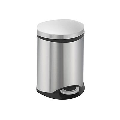 Eko - Colector De Residuos Con Pedal En Forma De Concha Capacidad 6 Eko - Colector De Residuos Con Pedal En Forma De Concha Capacidad 6