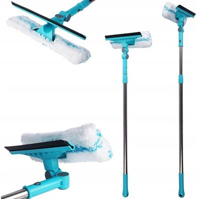 OEM Escobilla De Goma Telescópica Para Limpiar Ventanas, Espejos, Cabinas, Etc. OEM Escobilla De Goma Telescópica Para Limpiar Ventanas, Espejos, Cabinas, Etc.