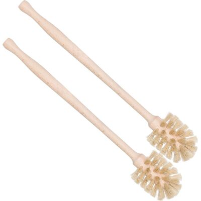 VEXXOL Bottle Brush - Horsehair Bristles - Beechwood Handle - For Bottles Vases Pitchers Mugs - 13.75 Inches - 1 Piece VEXXOL Bottle Brush - Horsehair Bristles - Beechwood Handle - For Bottles Vases Pitchers Mugs - 13.75 Inches - 1 Piece