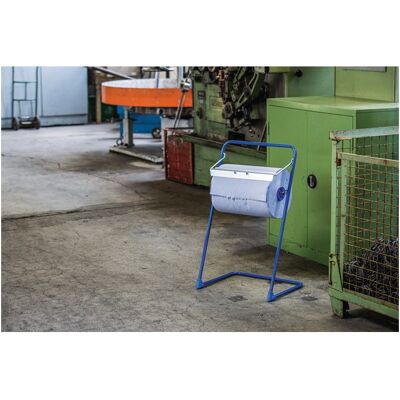 PROMAT Juego De Dispensador De Papel H850xw510xd430 Approx Mm Soporte De Piso Con 4 Rollos De Paños De Limpieza PROMAT Juego De Dispensador De Papel H850xw510xd430 Approx Mm Soporte De Piso Con 4 Rollos De Paños De Limpieza