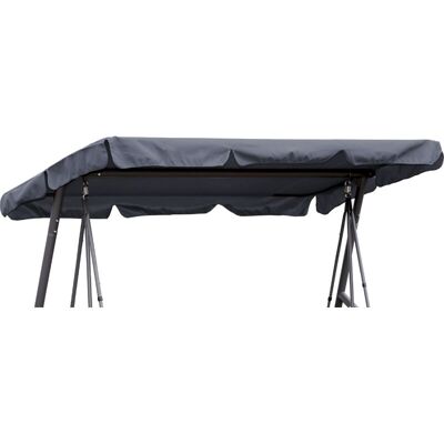 Quick-star - Ersatzdach Gartenschaukel Universal 145x210 Cm Hollywoodschaukel 3 Sitzer Grau Uv 50 Ersatz Bezug Sonnendach Schaukel Dach Quick-star - Ersatzdach Gartenschaukel Universal 145x210 Cm Hollywoodschaukel 3 Sitzer Grau Uv 50 Ersatz Bezug Sonnendach Schaukel Dach