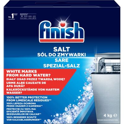 Sal Para Lavavajillas Finish 4 Kg - Anticalcárea, Descalcificación Del Agua Sal Para Lavavajillas Finish 4 Kg - Anticalcárea, Descalcificación Del Agua