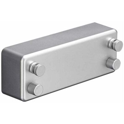 OEM Tendedero De Alambre De Acero Invisible, Doble Extensible, Sin Perforación, Color Plateado OEM Tendedero De Alambre De Acero Invisible, Doble Extensible, Sin Perforación, Color Plateado