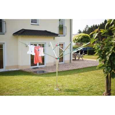 Blome Modelo 82250 Secadora de Ropa de Aluminio - Resistente a la Intemperie y Ajustable Blome Modelo 82250 Secadora de Ropa de Aluminio - Resistente a la Intemperie y Ajustable