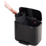 Brabantia - Cubo Bo Pedal Bin Negro Mate 11+23 l