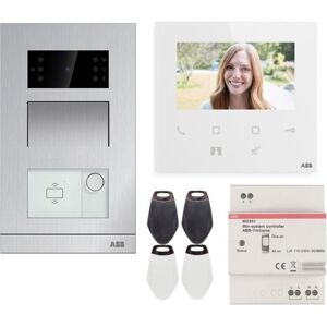 Abb - Kit Videoportero Unifamiliar Empotrado Con Wifi Wlk411b Abb - Kit Videoportero Unifamiliar Empotrado Con Wifi Wlk411b