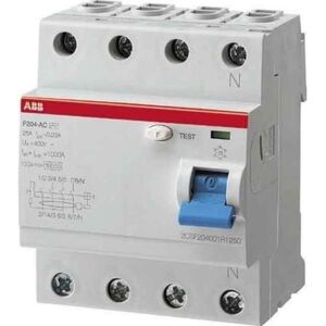 ABB F204F-40/0,03 Disyuntor diferencial tipo F 4P ABB F204F-40/0,03 Disyuntor diferencial tipo F 4P