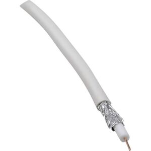 BKL Electronic 0806001/25 Cable coaxial blanco - Cable coaxial BKL Electronic 0806001/25 Cable coaxial blanco - Cable coaxial