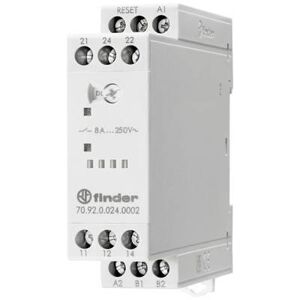 Relé de protección de motor Finder con termistor - 2 contactos conmutadores Relé de protección de motor Finder con termistor - 2 contactos conmutadores