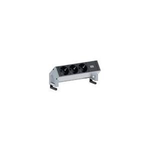 Bachmann Desk 2 Regleta Múltiple Blanca De Aluminio Para Escritorio Bachmann Desk 2 Regleta Múltiple Blanca De Aluminio Para Escritorio
