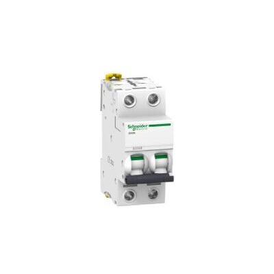 Schneider Electric - Acti9, Ic60n Disjoncteur 2p 32a Courbe B - A9f73232 Schneider Electric - Acti9, Ic60n Disjoncteur 2p 32a Courbe B - A9f73232