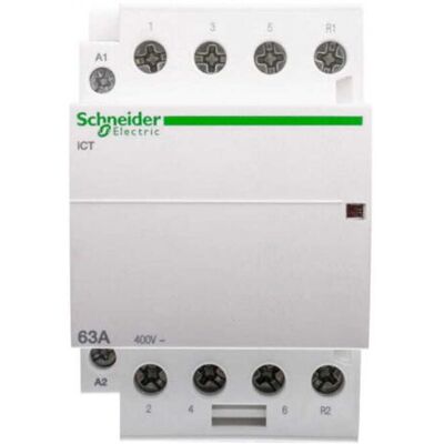 Schneider Electric A9C20869 - Contactador 63A 4 polos 220-240V AC - Automatización Schneider Electric A9C20869 - Contactador 63A 4 polos 220-240V AC - Automatización