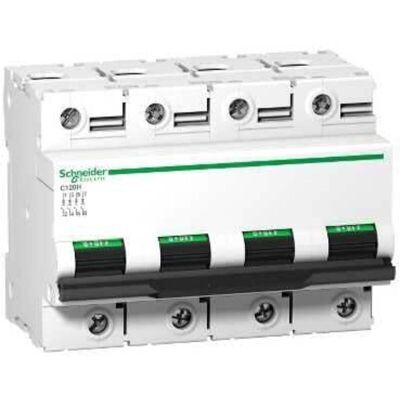 Schneider Electric Acti9 C120H Interruptor Automático 4P 125A Curva D - Tipo de producto Schneider Electric Acti9 C120H Interruptor Automático 4P 125A Curva D - Tipo de producto
