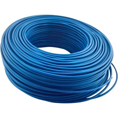 OEM Cable De Instalación H05v-k (lgy) 1 Mm² Trenzado Azul 100 M OEM Cable De Instalación H05v-k (lgy) 1 Mm² Trenzado Azul 100 M
