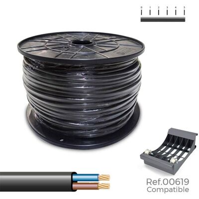Edm - Cable Eléctrico Manguera Sediles Negro 300 M Bobina - Marca: Sediles - Ean: 8435734703958 Edm - Cable Eléctrico Manguera Sediles Negro 300 M Bobina - Marca: Sediles - Ean: 8435734703958