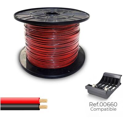 Edm - Cable Paralelo Sediles Negro Rojo Rojo Negro 2 X 1 Mm 400 M Bobina - Marca: Sediles - Ean: 8435734704061 Edm - Cable Paralelo Sediles Negro Rojo Rojo Negro 2 X 1 Mm 400 M Bobina - Marca: Sediles - Ean: 8435734704061