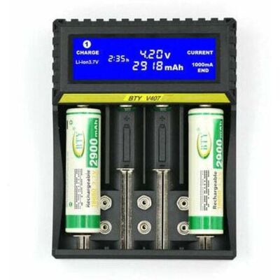 OEM Cargador De Batería Cargador De Batería Multifuncional Bty407 Cargador De Batería 18650 Li-ion/ni-mh/ni-cd/5 Aa/7 Aaa/9 V, OEM Cargador De Batería Cargador De Batería Multifuncional Bty407 Cargador De Batería 18650 Li-ion/ni-mh/ni-cd/5 Aa/7 Aaa/9 V,