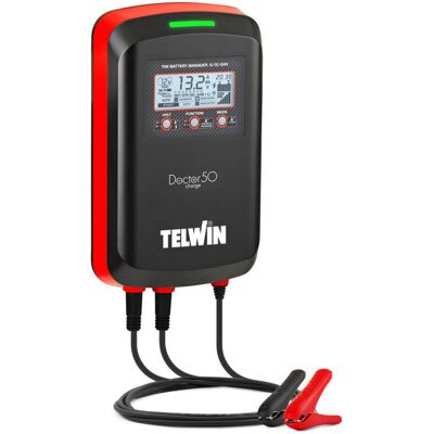 Telwin - Cargador De Batería Doctor Charge 50 6/12/24v 50a Capacidad 600ah Telwin - Cargador De Batería Doctor Charge 50 6/12/24v 50a Capacidad 600ah