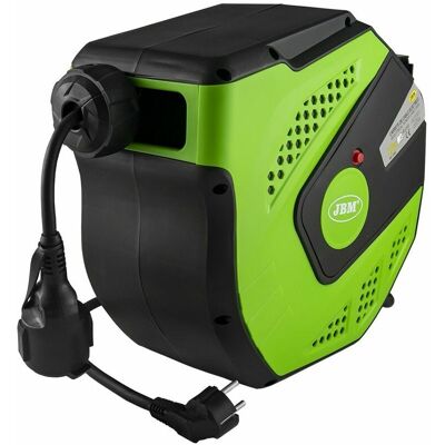 Carrete De Cable Eléctrico 21m - Verde Jbm 53586 Carrete De Cable Eléctrico 21m - Verde Jbm 53586