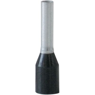 Weidmuller - Casquillo Terminal L.l1 / L2 14.0 / 8.0mm Negro Con Collar Ku. 1,50 (awg 16) Mm² 100pc / Bolsa. Weidmuller - Casquillo Terminal L.l1 / L2 14.0 / 8.0mm Negro Con Collar Ku. 1,50 (awg 16) Mm² 100pc / Bolsa.