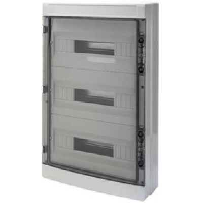 GEWISS Centralino 54 Módulos (18x3) Ip65 66w Gw40108 GEWISS Centralino 54 Módulos (18x3) Ip65 66w Gw40108