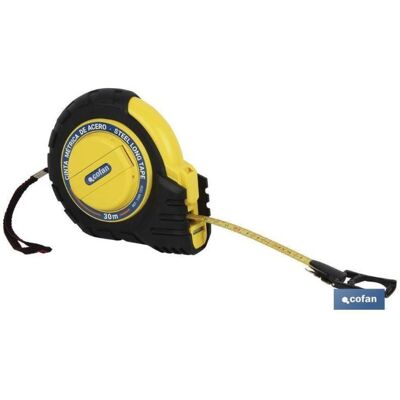 Cinta Métrica Acero Recubr. Nylon 50 Mts , Cinta Métrica De Acero Recubierta De Nylon. Incluye Punta Magnética. Piezas Metálicas Protegidas Para Una Mayor Durabilidad De La - Cofan Cinta Métrica Acero Recubr. Nylon 50 Mts , Cinta Métrica De Acero Recubierta De Nylon. Incluye Punta Magnética. Piezas Metálicas Protegidas Para Una Mayor Durabilidad De La - Cofan