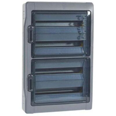 Coffret Étanche Plexo³ 4x18 Modules Avec Embouts À Perforation Directe Prémontés Ip65 Ik09 - Gris Legrand Coffret Étanche Plexo³ 4x18 Modules Avec Embouts À Perforation Directe Prémontés Ip65 Ik09 - Gris Legrand