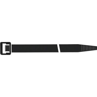 Sapiselco Bridas - 1000mm Largo, 12.5mm Ancho - Negro - Bridas Sapiselco Bridas - 1000mm Largo, 12.5mm Ancho - Negro - Bridas