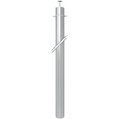 Columna Número 5 K45 3m C45 4 Caras Anodizado Simon Alk5400/8 Columna Número 5 K45 3m C45 4 Caras Anodizado Simon Alk5400/8