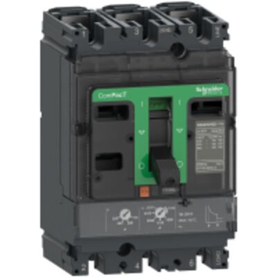 Schneider Electric ComPacT NSX100N - Interruptor 3P 16A - Montaje Fijo - IEC 60947 - EcoStruxure Schneider Electric ComPacT NSX100N - Interruptor 3P 16A - Montaje Fijo - IEC 60947 - EcoStruxure