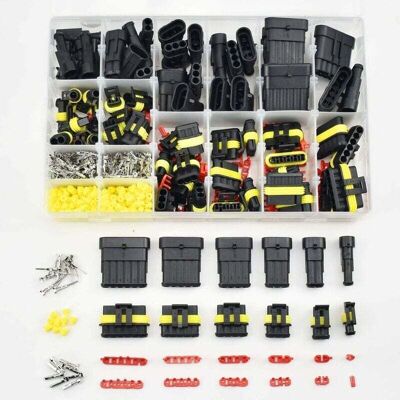 OEM Conector Impermeable, 708 Piezas, Conector Eléctrico Impermeable Para Automóvil, Enchufe De Terminal Eléctrico Impermeable Para Automóvil, 1/2/3/4/5/6 Pines Macho/hembra Con Caja OEM Conector Impermeable, 708 Piezas, Conector Eléctrico Impermeable Para Automóvil, Enchufe De Terminal Eléctrico Impermeable Para Automóvil, 1/2/3/4/5/6 Pines Macho/hembra Con Caja