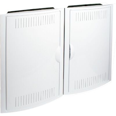 Solera - Conjunto Ict Empotrar 2 Registros Vacíos Con Puerta + Marco Blanco 5504/2 Solera - Conjunto Ict Empotrar 2 Registros Vacíos Con Puerta + Marco Blanco 5504/2