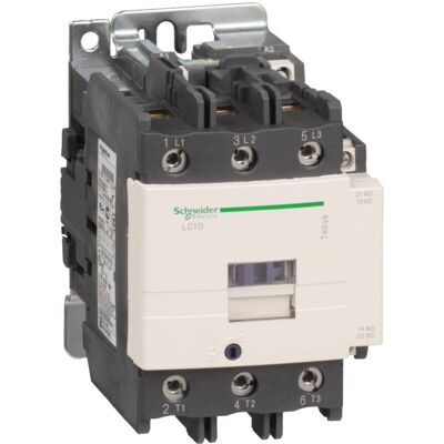 Schneider Electric - Contacteur Tesys Lc1d 3p Ac3 440v 80 A Bobine 48 V Ca - Lc1d80e7 Schneider Electric - Contacteur Tesys Lc1d 3p Ac3 440v 80 A Bobine 48 V Ca - Lc1d80e7