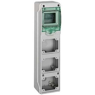 Schneider Electric Mini Caja 4 Módulos 98x392mm - Caja eléctrica Schneider Electric Mini Caja 4 Módulos 98x392mm - Caja eléctrica