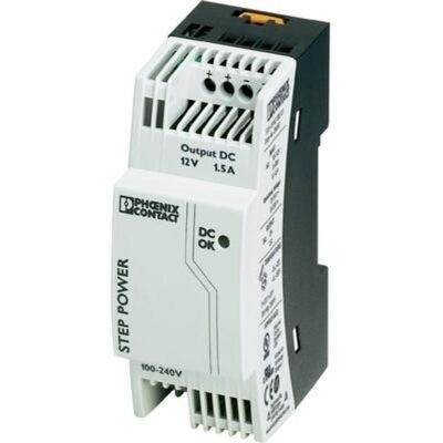 D Fuente De Alimentación Para Carril Din Coupage 12 V/dc 1,5 A 18 W Phoenix Contact Step-ps/1ac/12dc/1.5 D Fuente De Alimentación Para Carril Din Coupage 12 V/dc 1,5 A 18 W Phoenix Contact Step-ps/1ac/12dc/1.5