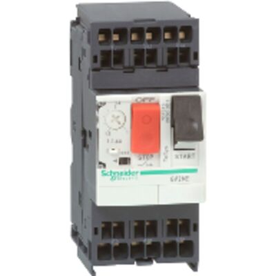 Schneider Electric - Tesys Gv2me - Disj. Moteur - 6..10a - 3p 3d - Déclencheur Magnéto-thermique - Gv2me143 Schneider Electric - Tesys Gv2me - Disj. Moteur - 6..10a - 3p 3d - Déclencheur Magnéto-thermique - Gv2me143