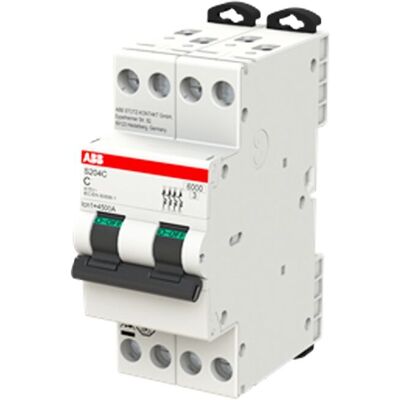 Disyuntor Compacto Abb S204c 10a 4p 6ka C 2 Mod 2cds254280r0104 Disyuntor Compacto Abb S204c 10a 4p 6ka C 2 Mod 2cds254280r0104