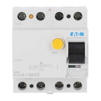 Eaton FRCMM-40/4/003-G/F 40A 4p 30mA RCCB - Interruptor diferencial Eaton FRCMM-40/4/003-G/F 40A 4p 30mA RCCB - Interruptor diferencial