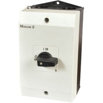 Interruptor Eaton P1-25/I2 - 3P, 25A, IP65, 13kW Interruptor Eaton P1-25/I2 - 3P, 25A, IP65, 13kW