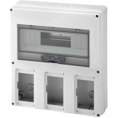 Centralita Vacía Gewiss Para 3 Tomas De Corriente Con Enclavamiento Ip55 Gw66493 Centralita Vacía Gewiss Para 3 Tomas De Corriente Con Enclavamiento Ip55 Gw66493