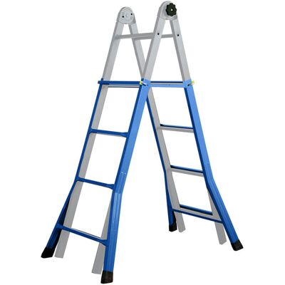 Escalera Telescopica De Acero 4+4 Edm Escalera Telescopica De Acero 4+4 Edm