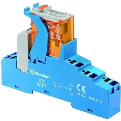 Finder 4C.P1.9.024.0050 Módulo de puerta LED - 24V/DC 16A Interruptor Industrial Finder 4C.P1.9.024.0050 Módulo de puerta LED - 24V/DC 16A Interruptor Industrial