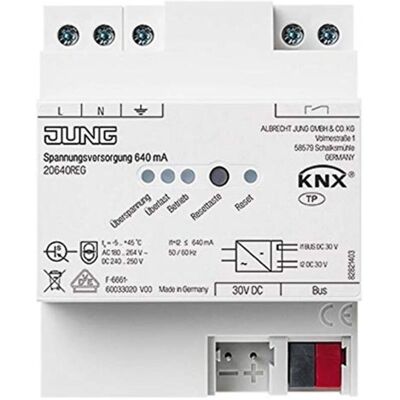 Fuente De Alimentación Knx 640 Ma Jung 20640reg Fuente De Alimentación Knx 640 Ma Jung 20640reg