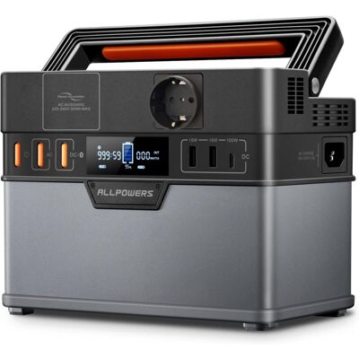 Allpowers - Estación De Energía Portátil 288wh 78000mah 300w Generador Solar Portátil Exterior Batería De Litio De Respaldo De Emergencia Para Acampar Al Aire Libre Laptop Smartphone Allpowers - Estación De Energía Portátil 288wh 78000mah 300w Generador Solar Portátil Exterior Batería De Litio De Respaldo De Emergencia Para Acampar Al Aire Libre Laptop Smartphone