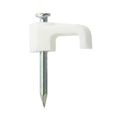 OEM Grapa Cable Paralelo 2x1,5mm Blanca OEM Grapa Cable Paralelo 2x1,5mm Blanca