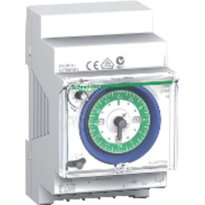 Temporizador Schneider Electric - 1 Canal - Montaje en DIN - 250 V AC Temporizador Schneider Electric - 1 Canal - Montaje en DIN - 250 V AC