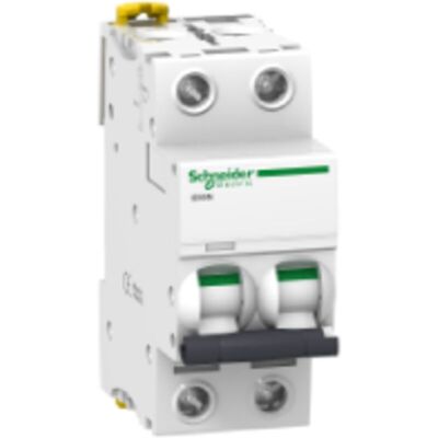 Schneider Acti9, Ic60n Disjoncteur 2p 20a Courbe B - A9f78220 Schneider Acti9, Ic60n Disjoncteur 2p 20a Courbe B - A9f78220