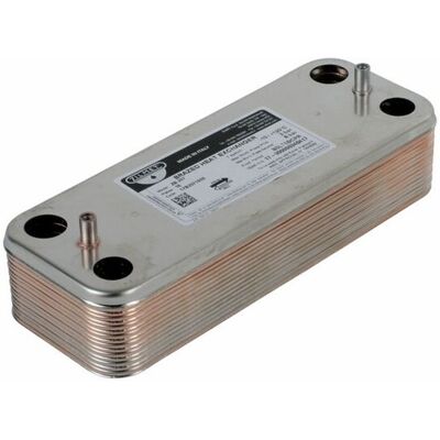 DIFF - Intercambiador 16 placas - Chaffoteaux - Intercambiador sanitario DIFF - Intercambiador 16 placas - Chaffoteaux - Intercambiador sanitario